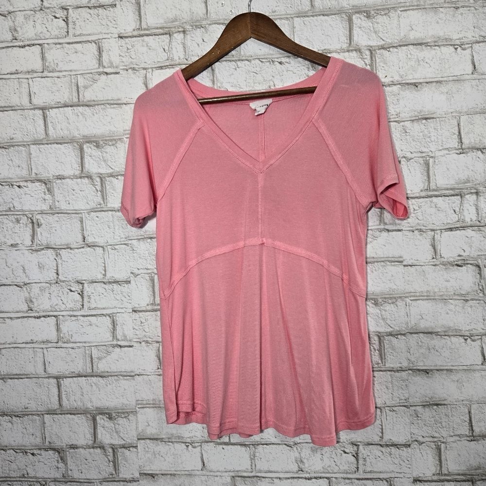 Heyson pink short sleeve top
